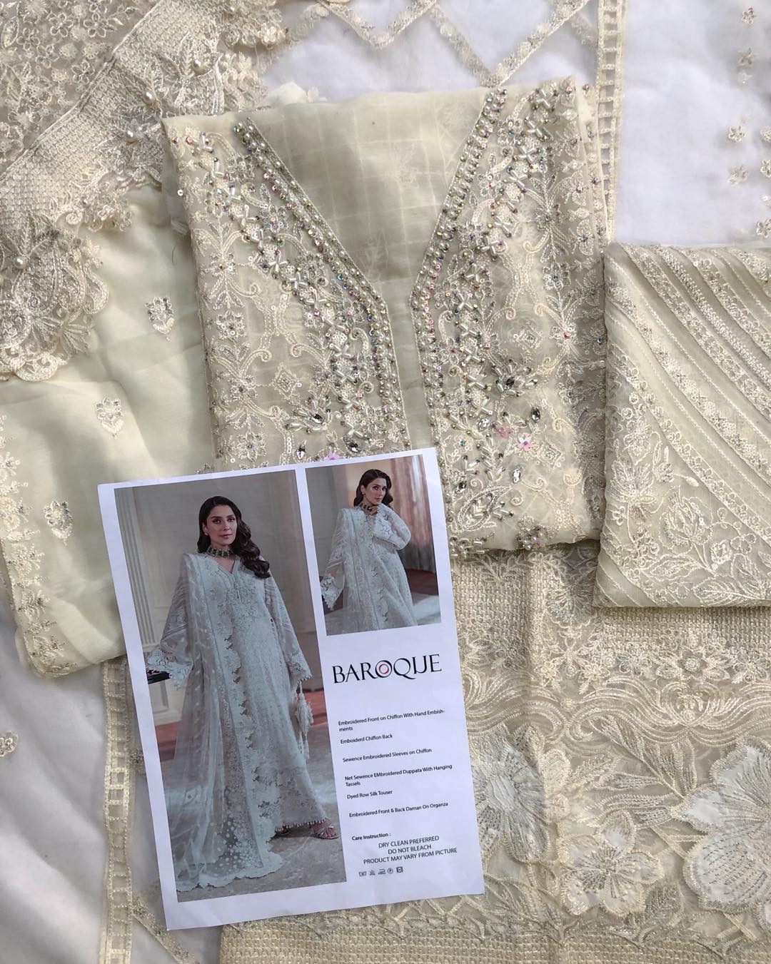 Baroque Chantelle Embroidered Collection CH13-02