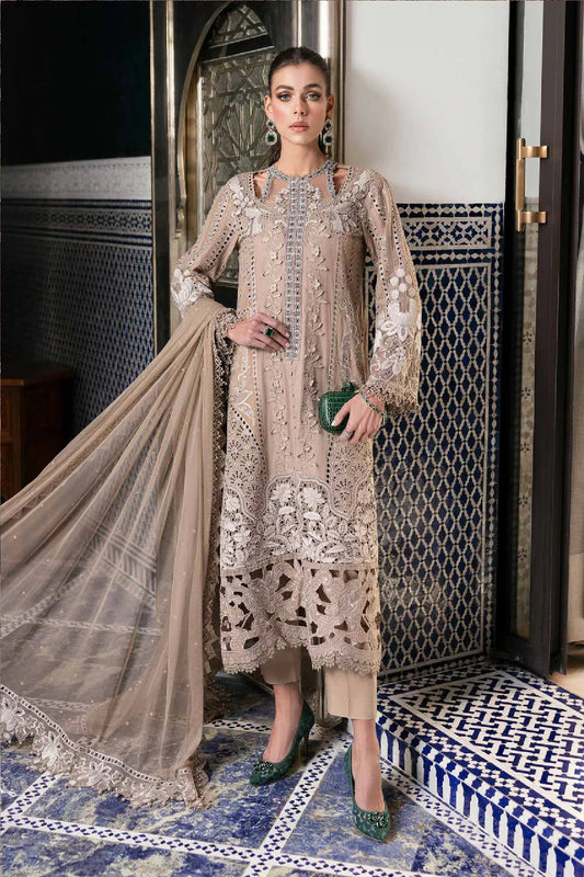 Maria B Luxury Lawn Collection "Brown"
