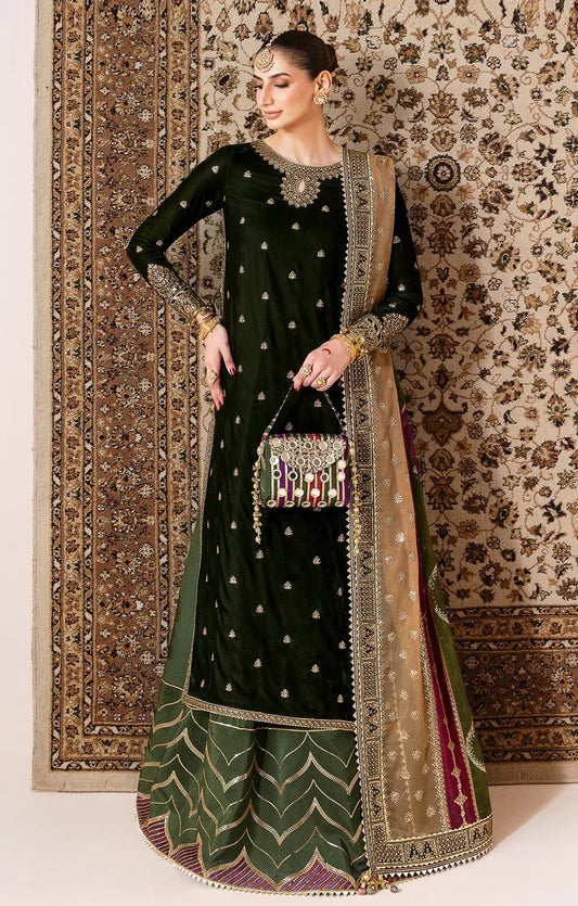 Jazmin Luxury Velvet Embroidered D 09