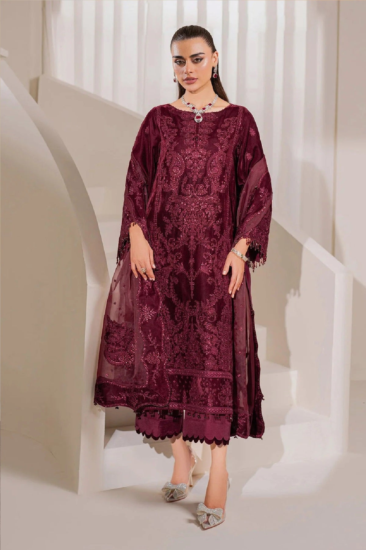 Baroque Luxury Velvet Collection "Deep Mehron"