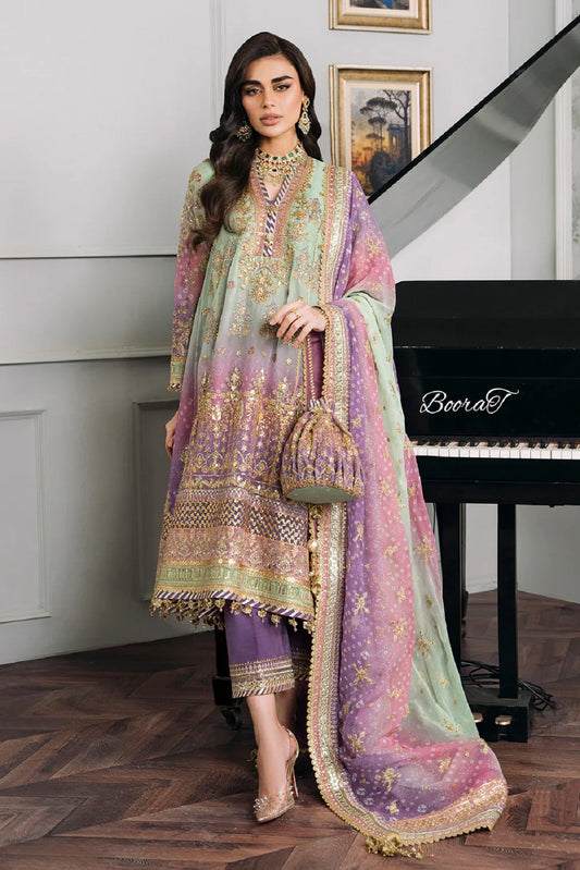 Baroque Chantelle Embroidered "Multi Gren"