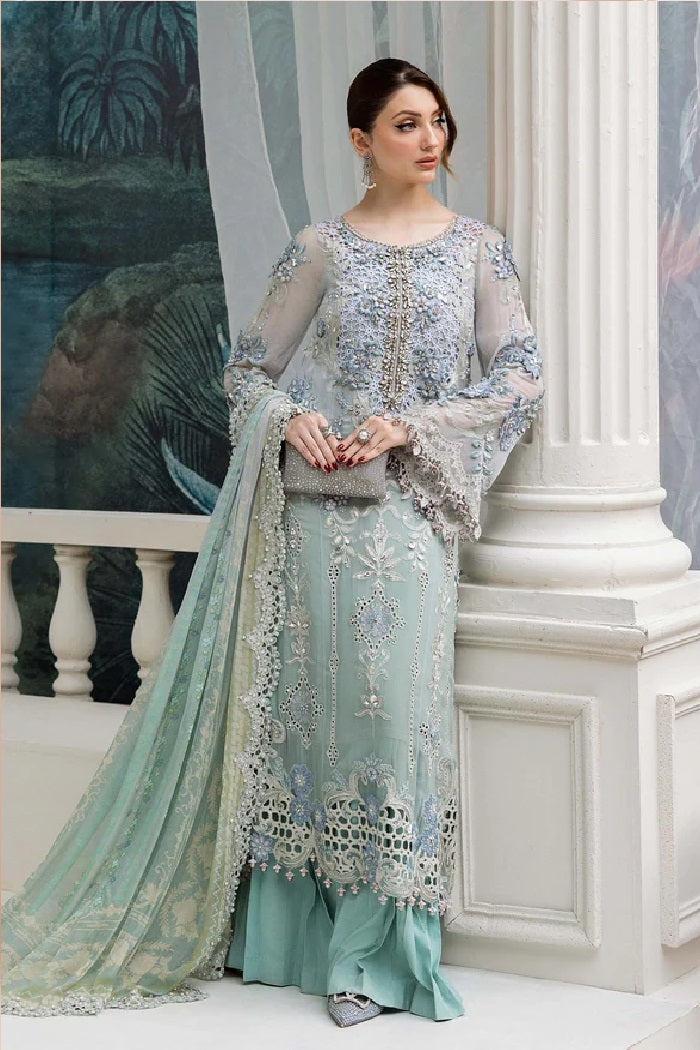 Maria.B Luxury Chiffon Embroidered Collection MPC-25-108